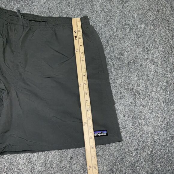 Patagonia Shorts Mens Size L Grey Baggies Swim Trunks Lined Outdoors Hiking - Picture 8 of 12